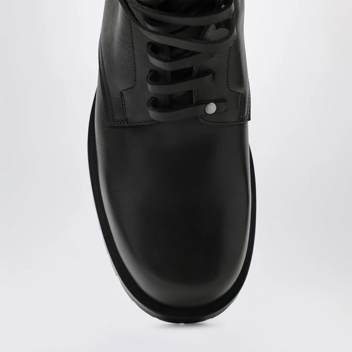 Durazzi Milano - Dark green high combat boots