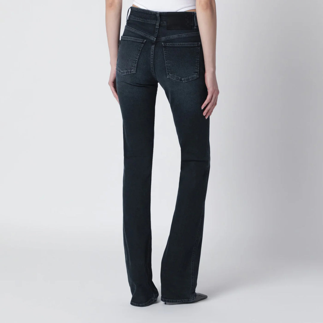 HAIKURE - Vicky jeans in Black Moon