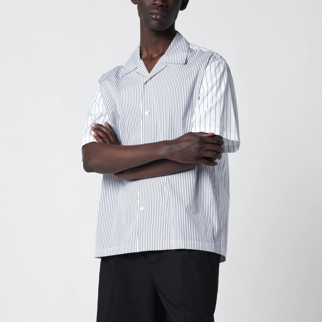 Jil Sander - Shirt in lightweight striped cotton