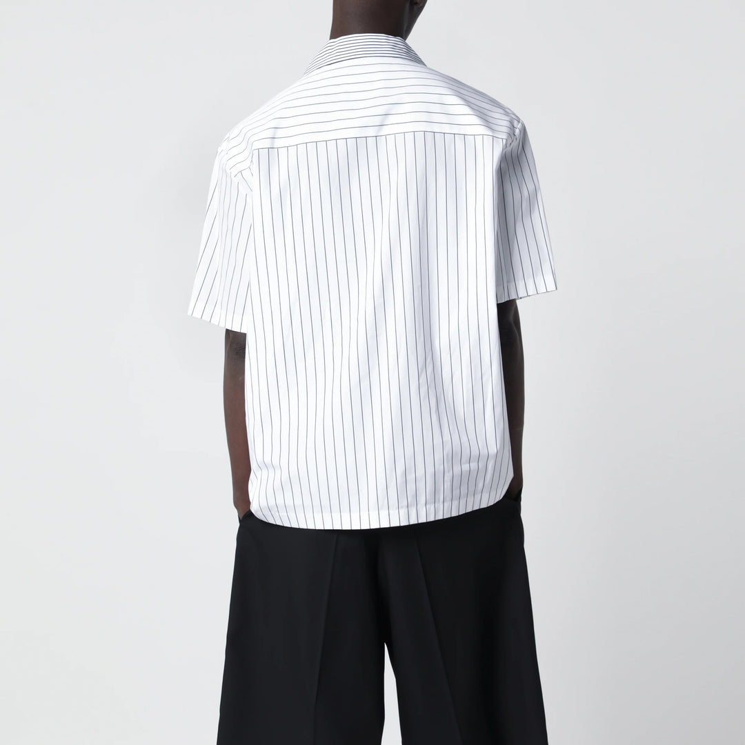 Jil Sander - Shirt in lightweight striped cotton