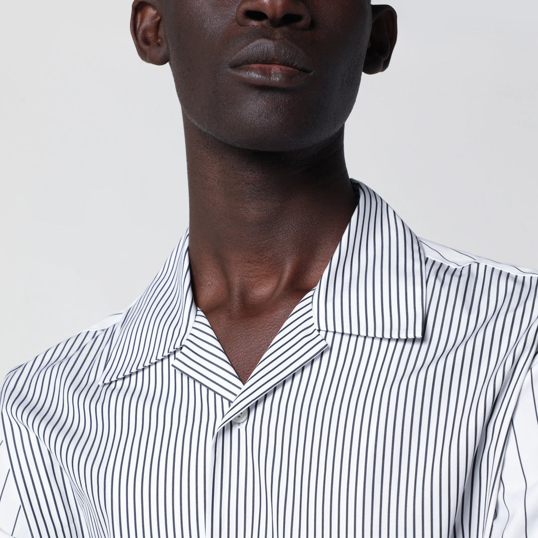 Jil Sander - Shirt in lightweight striped cotton