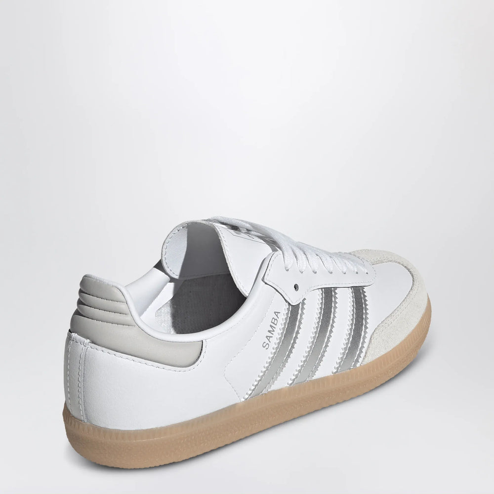 adidas Originals - Samba OG Sneakers White / Silver Brand Apparel & Accessories > Shoes