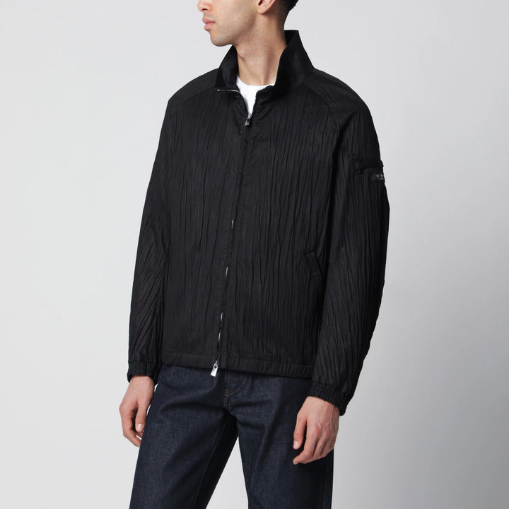TATRAS - Black Leros jacket in cotton twill