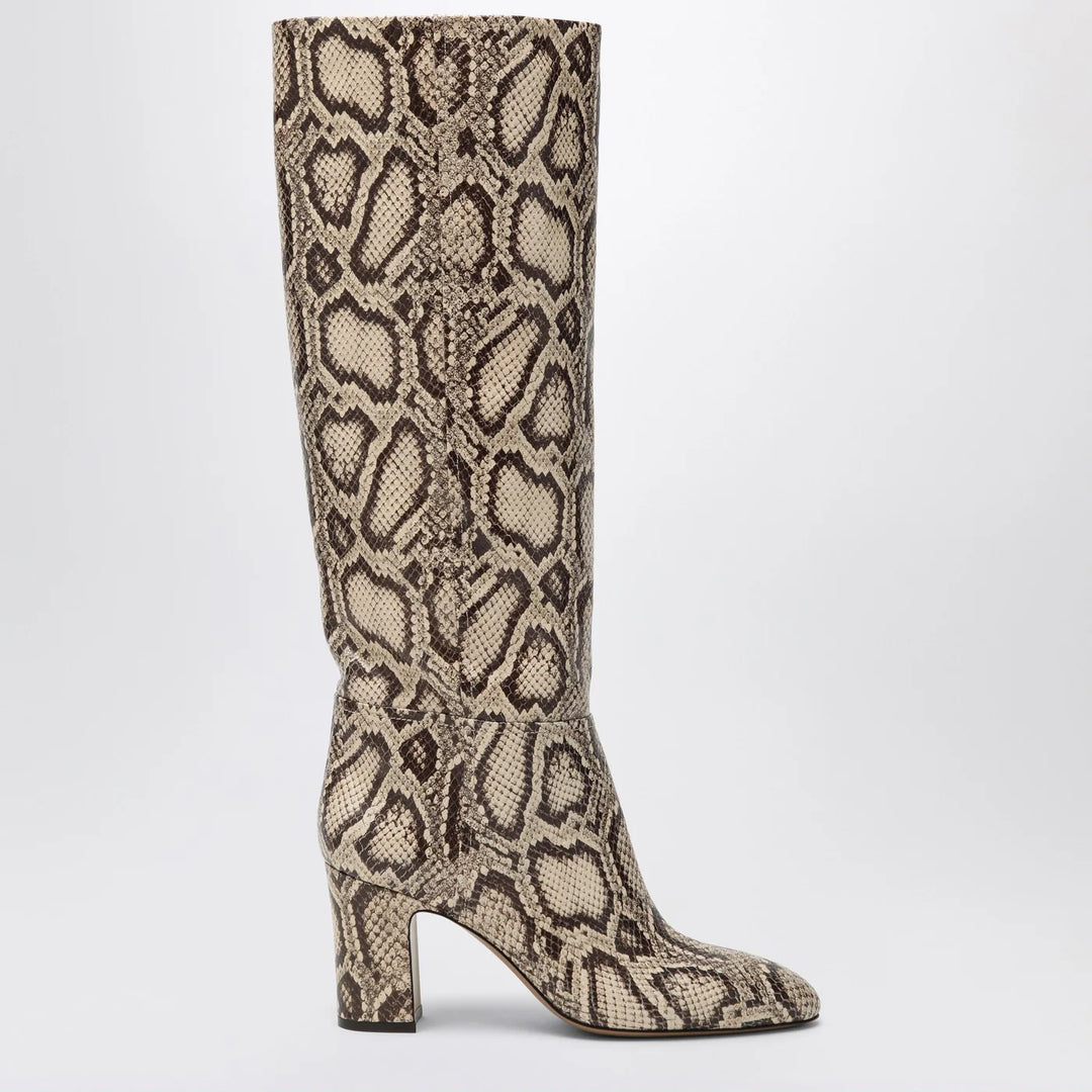 Paris Texas - Lavinia boots in python-printed leather