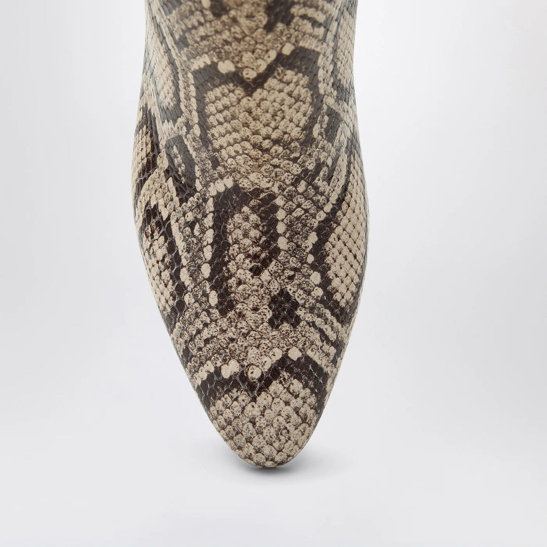 Paris Texas - Lavinia boots in python-printed leather