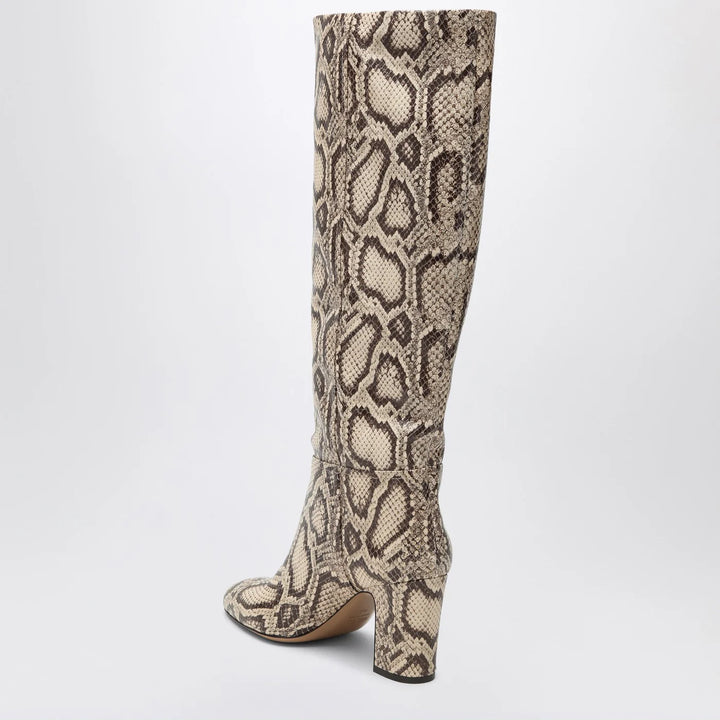 Paris Texas - Lavinia boots in python-printed leather