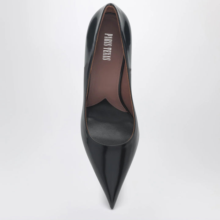 Paris Texas - Vera 85 black leather pumps