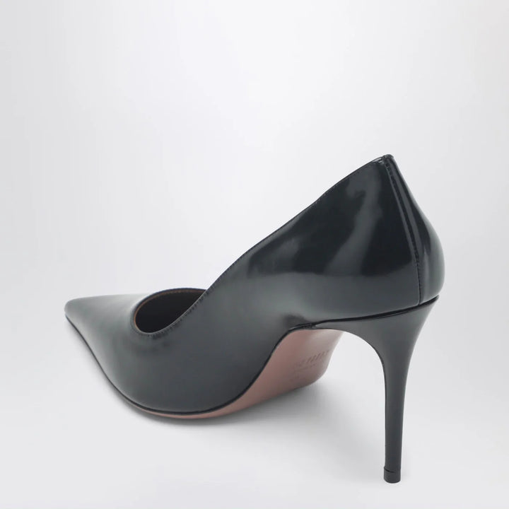 Paris Texas - Vera 85 black leather pumps