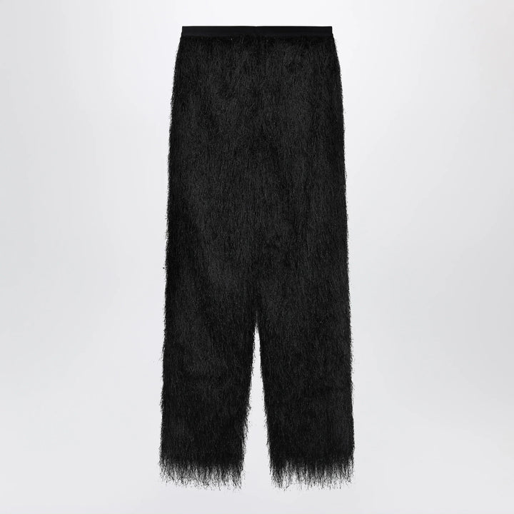 LouLou De Saison - Black Reed fringed trousers