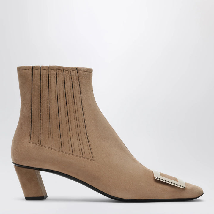 ROGER VIVIER - Belle Vivier suede ankle boots