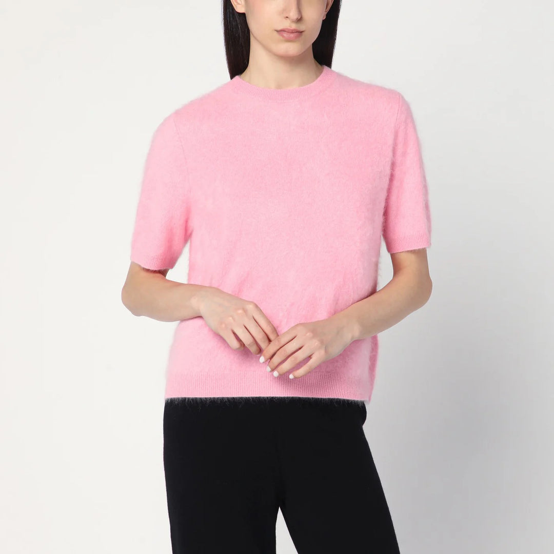 Soft Goat - Pink brushed cashmere sweater