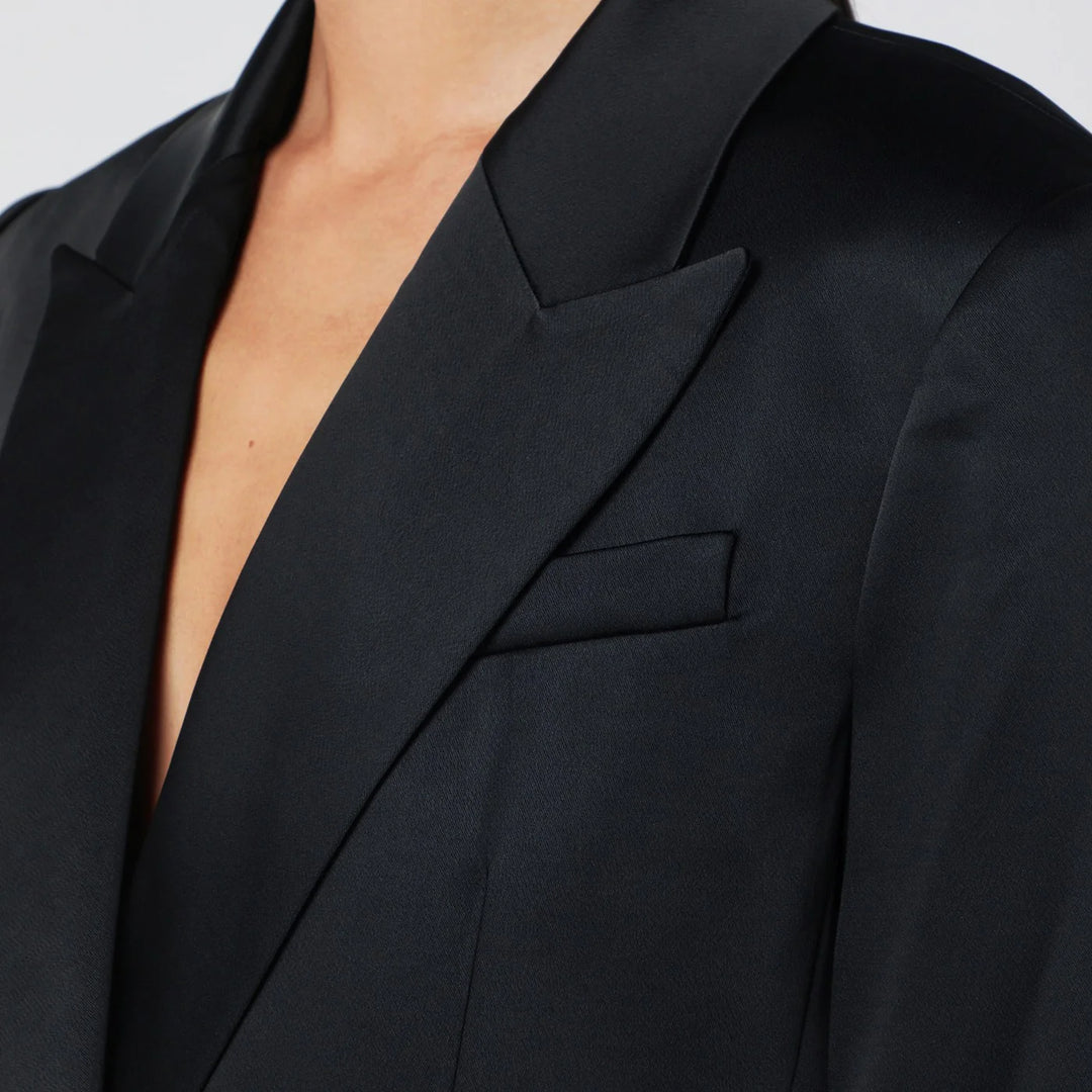 SIMKHAI - Black double-breasted jacket