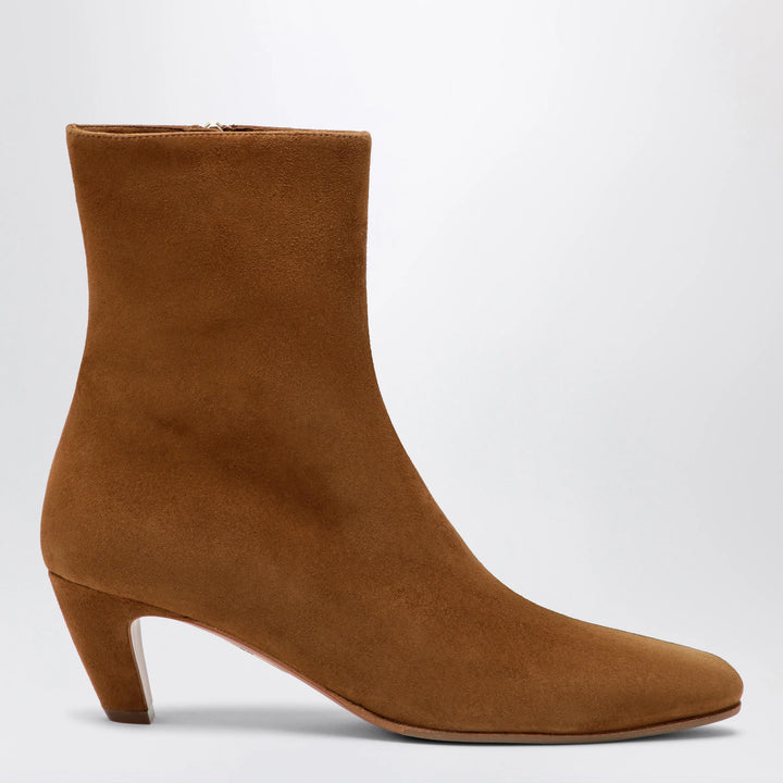 Aquazzura - Chestnut Sloan suede ankle boots