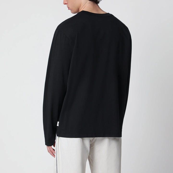 Tekla - Black long-sleeve T-shirt