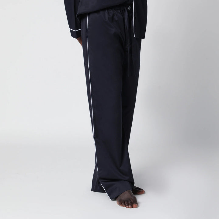 Tekla - Blue pajama trousers