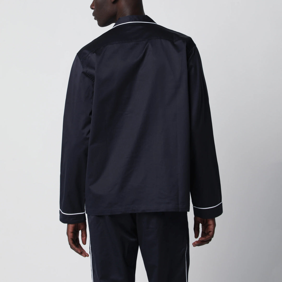 Tekla - Blue pajama shirt