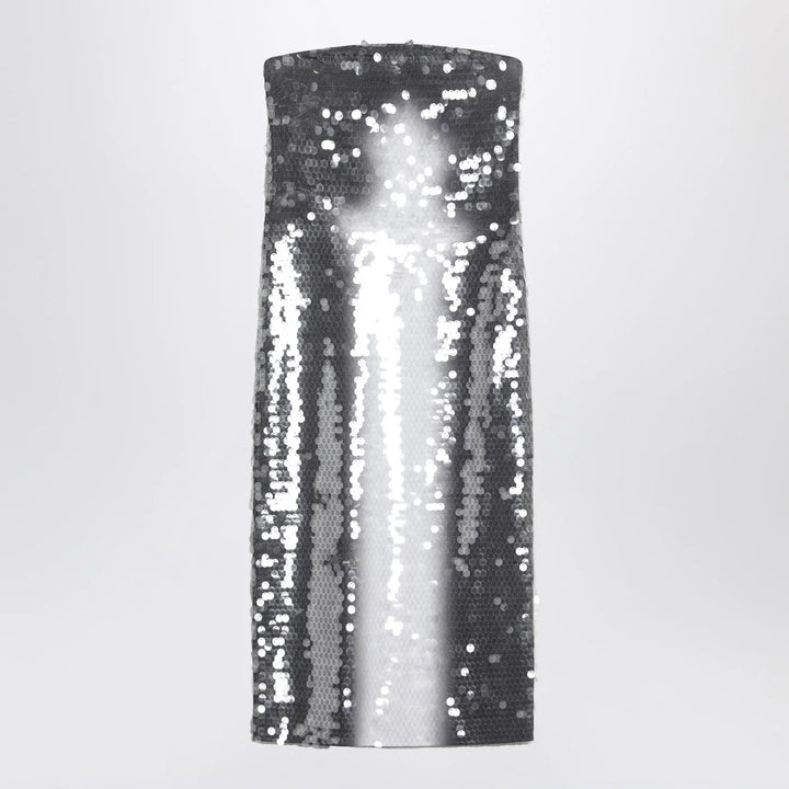 Sportmax - Midi dress with gradient sequin effect