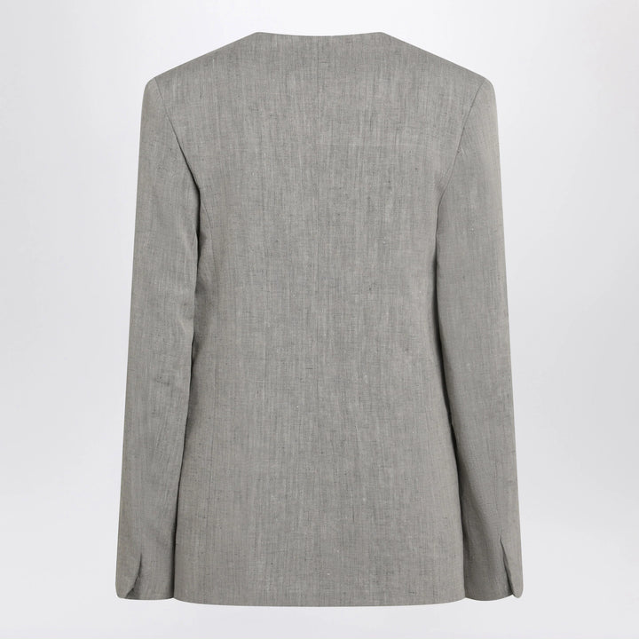 LouLou De Saison - Suna tailored jacket with an asymmetric opening and lapel