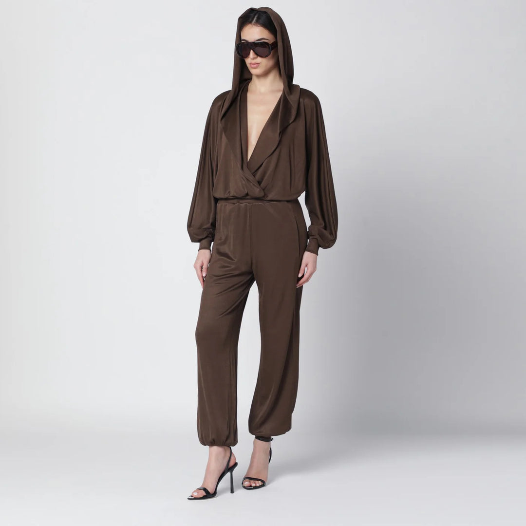 THE ANDAMANE - Grace knit set in Chocolate