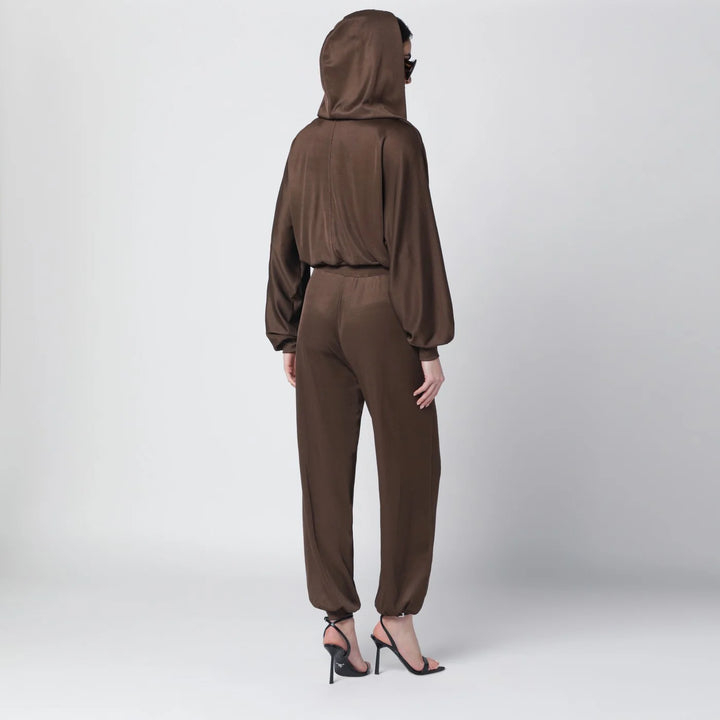 THE ANDAMANE - Grace knit set in Chocolate