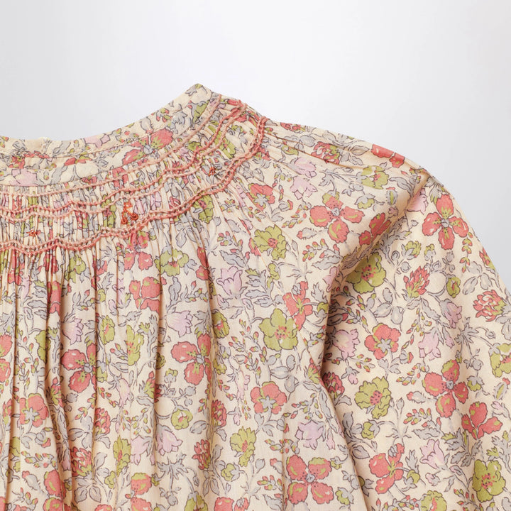 Bonpoint - Pink Liberty fabric shirt