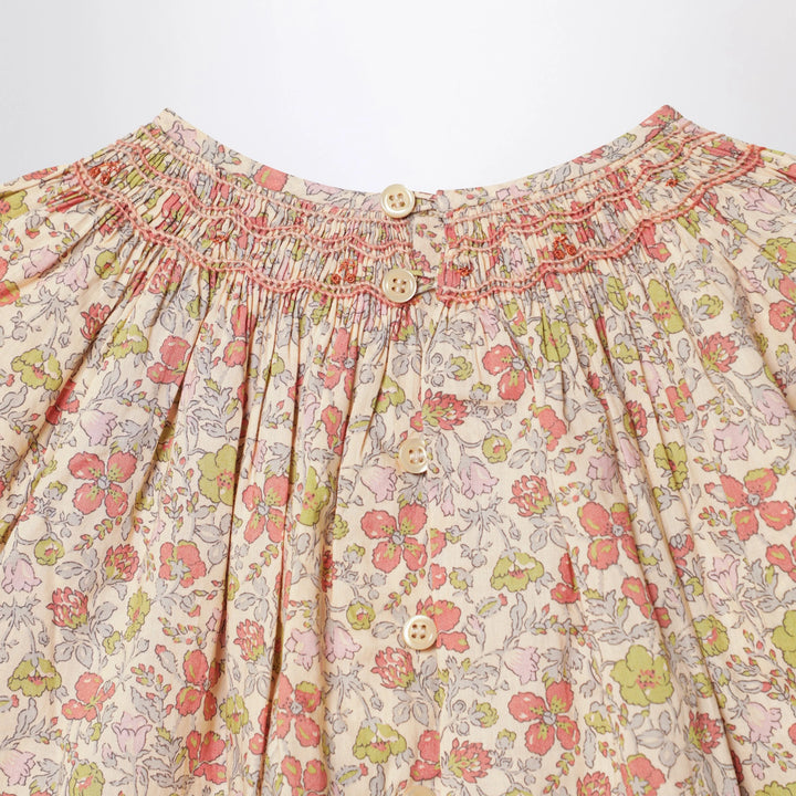 Bonpoint - Pink Liberty fabric shirt
