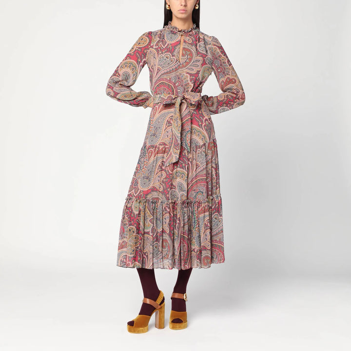 ETRO - Long dress with Paisley print