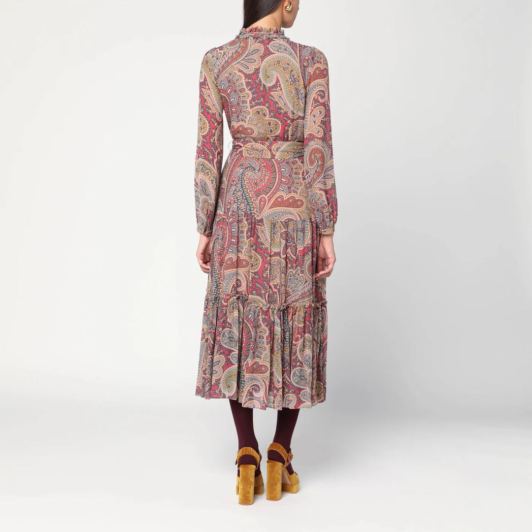 ETRO - Long dress with Paisley print