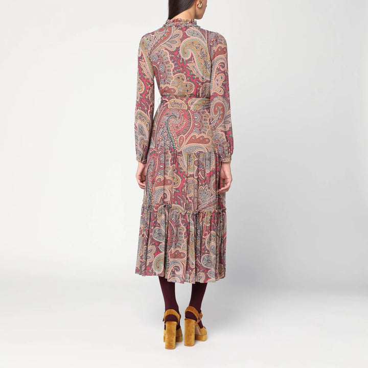 ETRO - Long dress with Paisley print