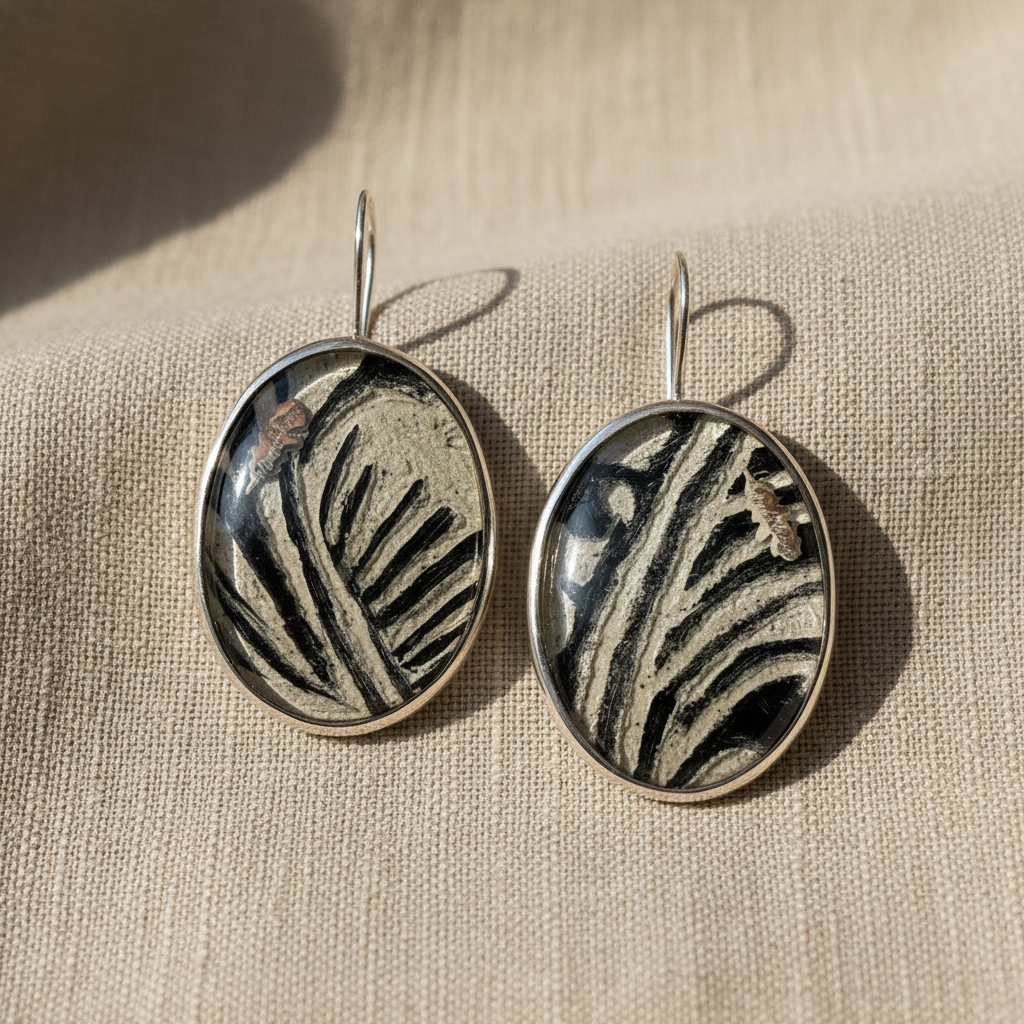 Antonella Piacenti Earrings - Natural Background