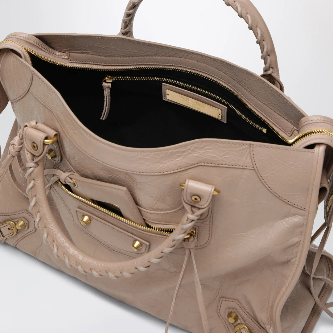 Balenciaga - Le City medium handbag in Blush leather Brand Apparel &amp; Accessories TU