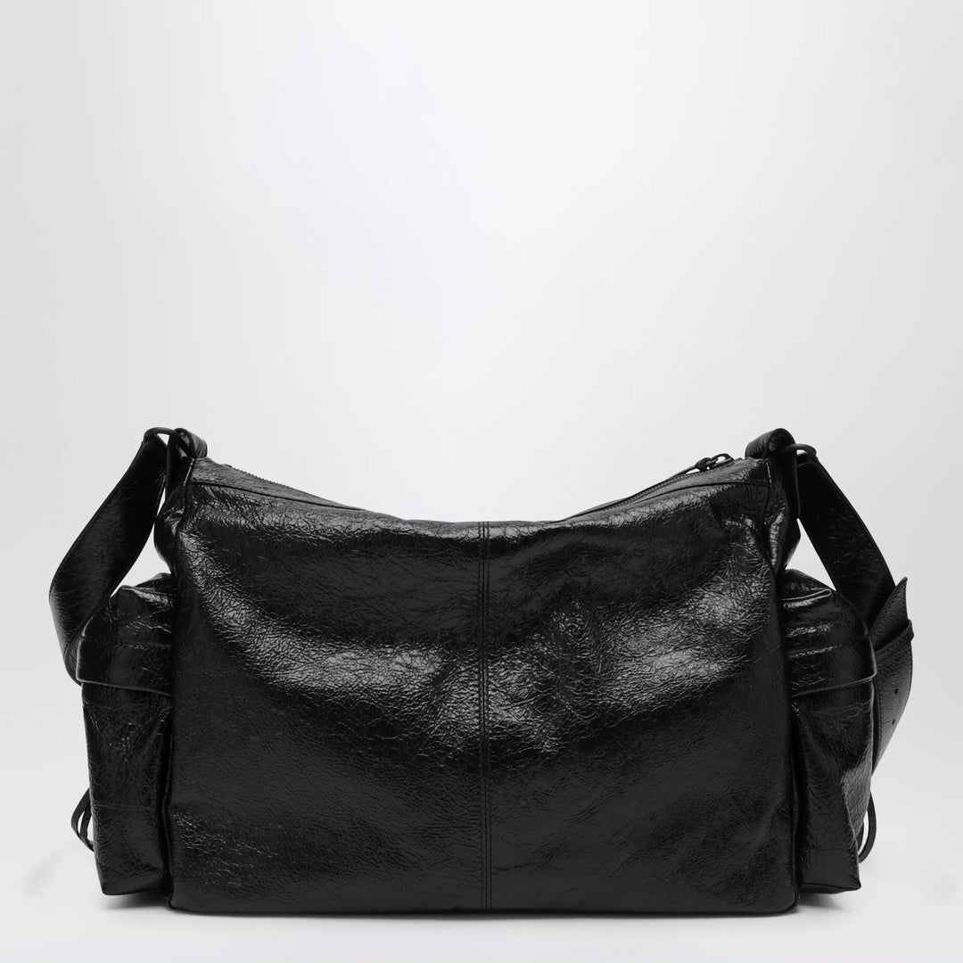 Balenciaga - Le City medium multi-pocket lambskin crossbody bag black Brand Apparel &amp; Accessories U