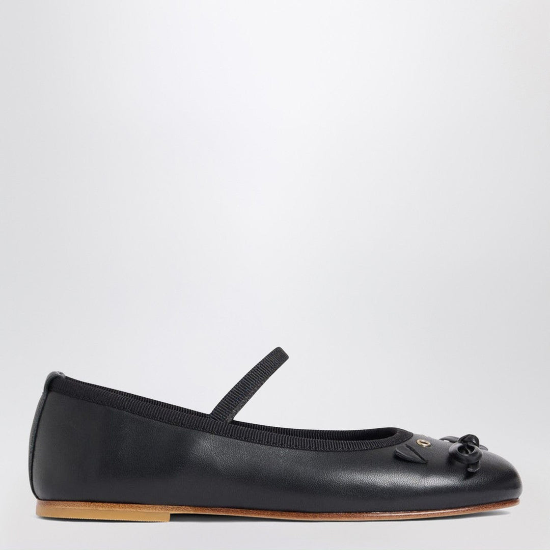 Apparel & Accessories 24 Bonpoint - Joie black leather ballet flats Brand