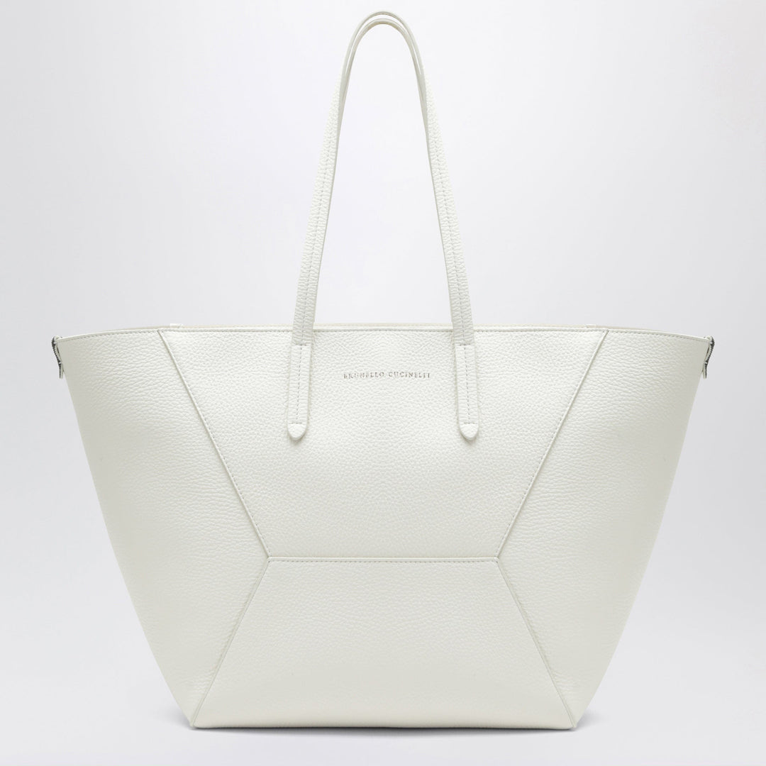 Apparel & Accessories TU Brunello Cucinelli - BC Duo bag in ivory leather Brand