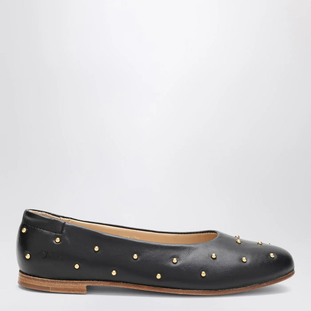 Chloé - Black ballet flats with small studs Brand Apparel & Accessories 36