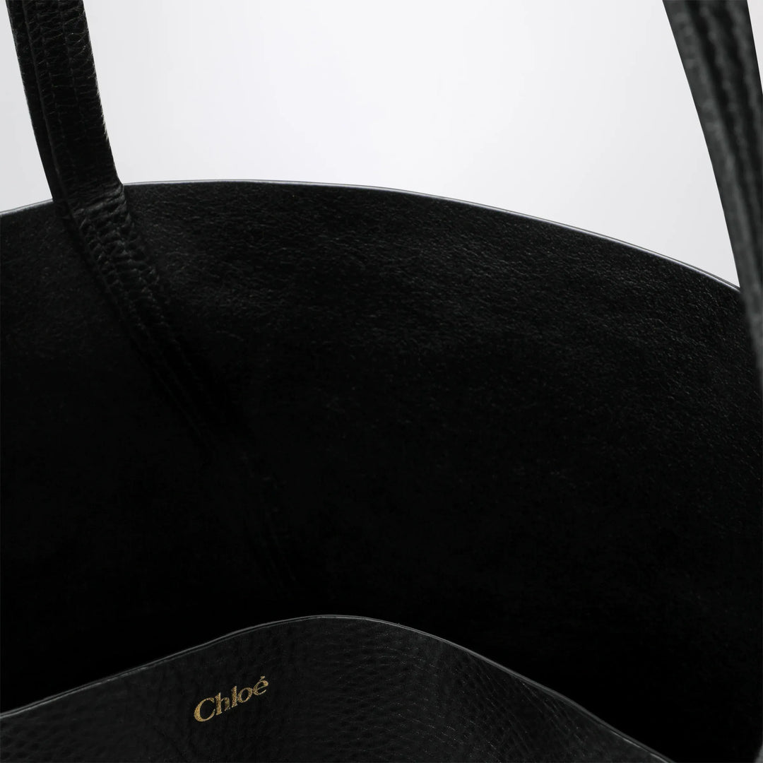 Chloé - Large black Chloé Spin tote bag Brand Apparel &amp; Accessories