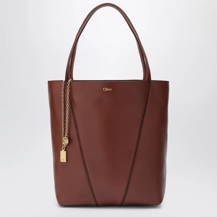 Chloé - Medium brown Chloé Spin Tote Bag Brand Apparel &amp; Accessories TU