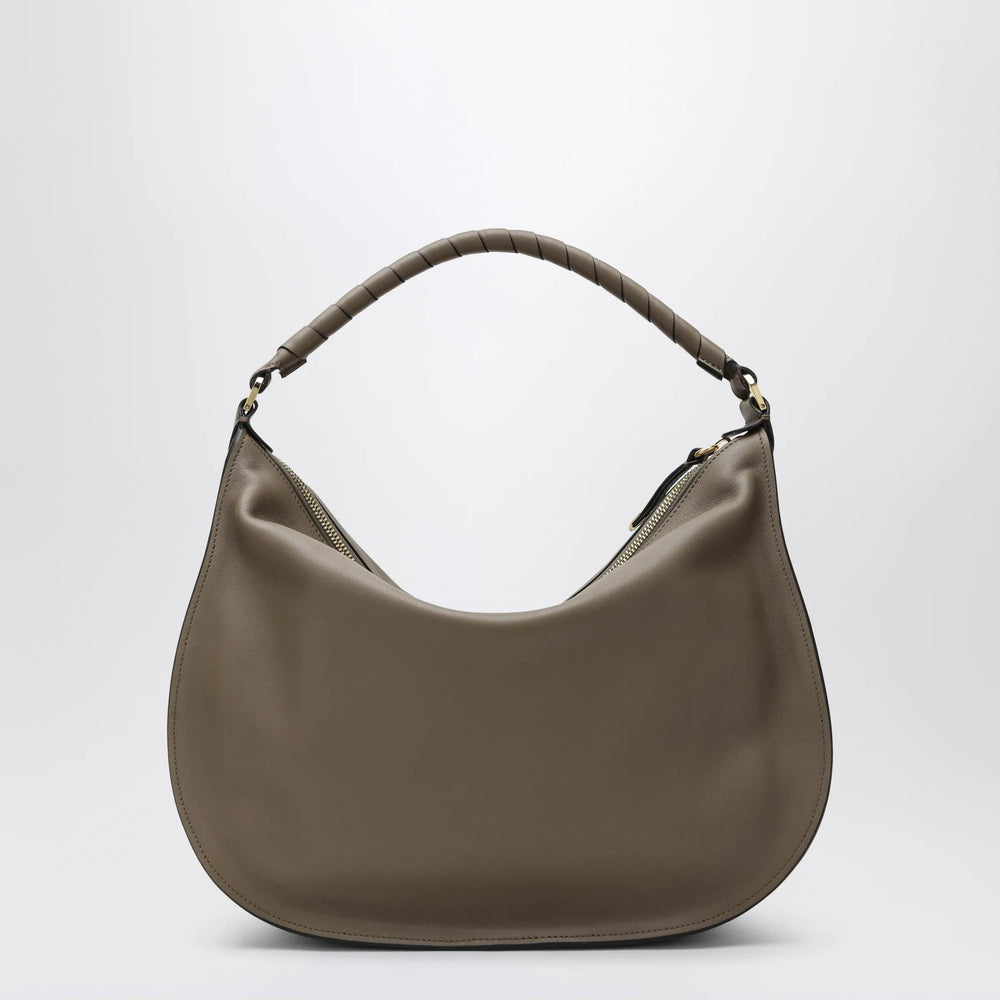 Chloé - Taupe Marcie shoulder bag in leather Brand Apparel & Accessories TU
