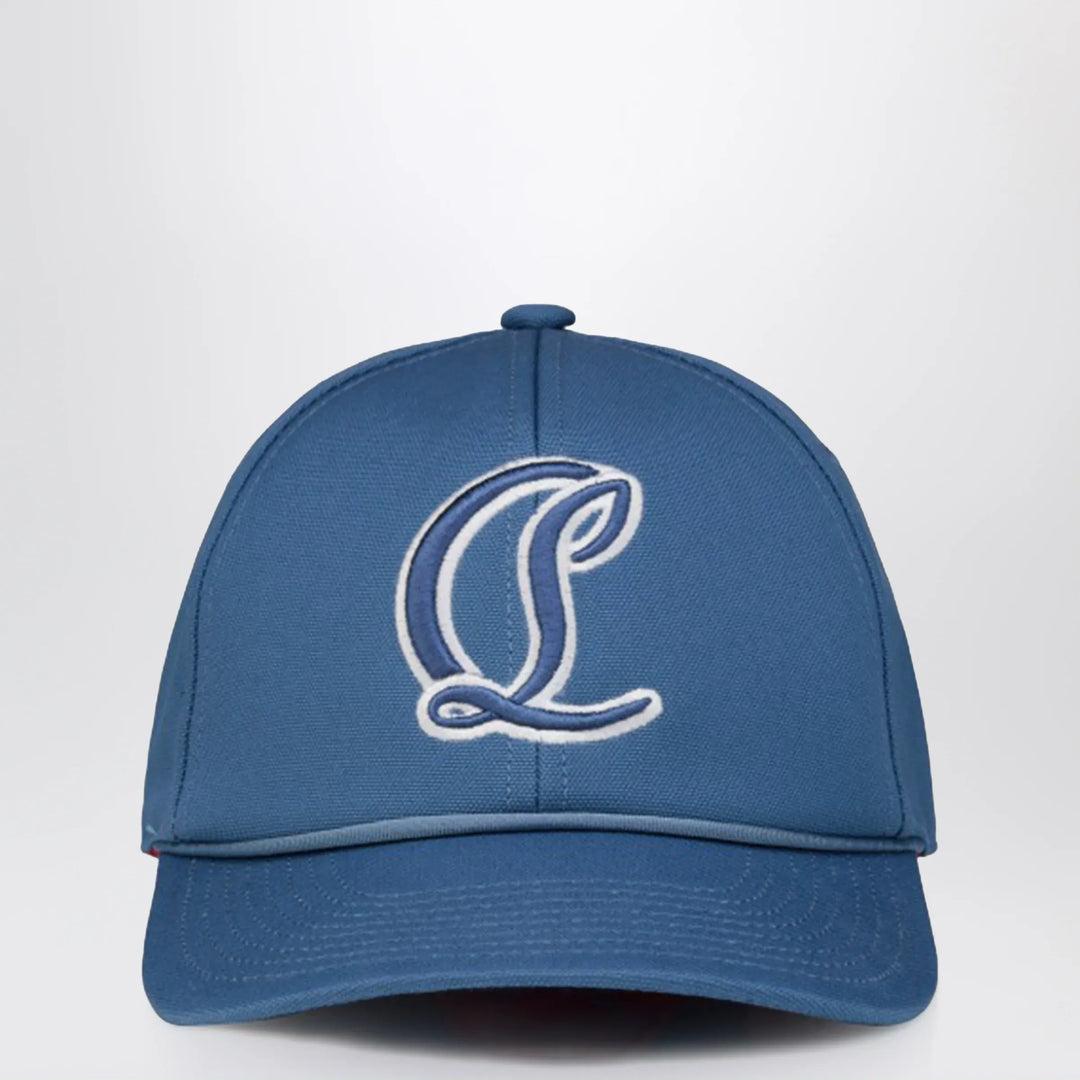 Christian Louboutin - Mooncrest Ivy Ac baseball cap sky blue Brand Apparel & Accessories > Clothing Accessories > Hats S