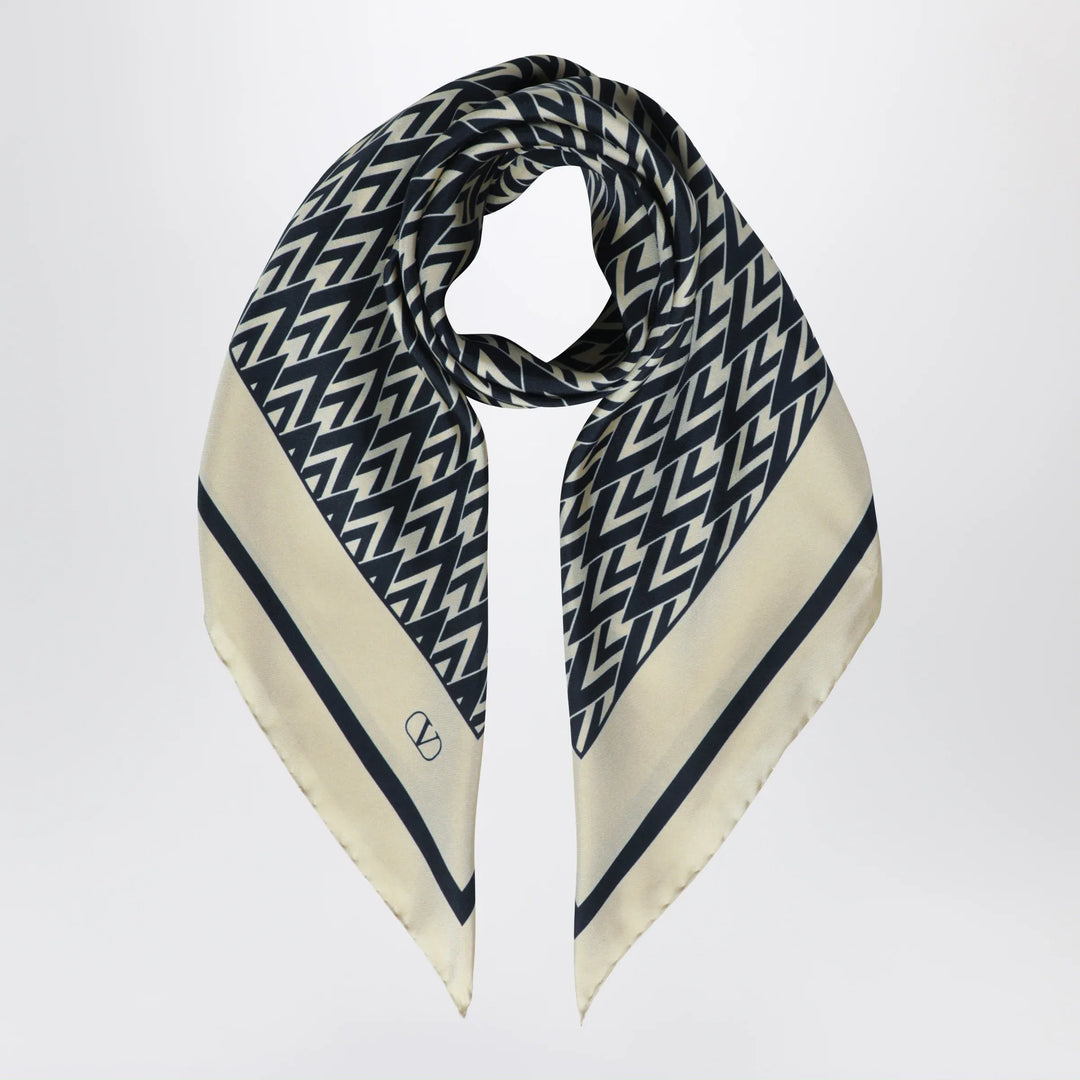Valentino - Toute La V silk scarf Brand Apparel & Accessories > Clothing Accessories > Scarves & Shawls TU