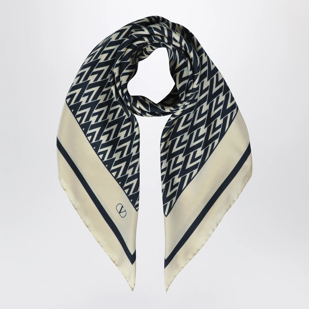 Valentino - Toute La V silk scarf Brand Apparel & Accessories > Clothing Accessories > Scarves & Shawls TU