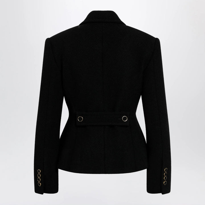 Chloé - Black wool-blend jacket Brand Apparel &amp; Accessories > Clothing > Outerwear > Coats &amp; Jackets