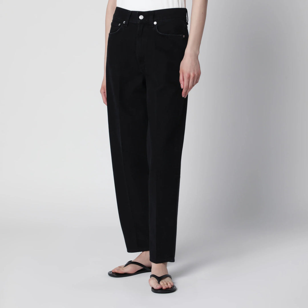 AGOLDE - 80's straight-leg jeans in black denim Brand Apparel & Accessories > Clothing > Pants 24