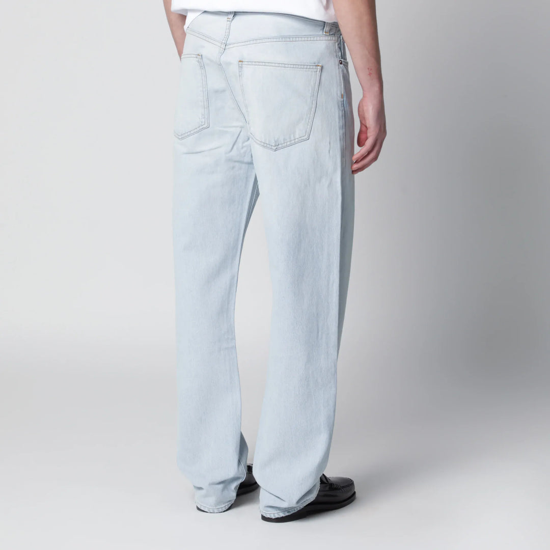 AGOLDE - 90s straight-leg mid-rise jeans in light blue denim Brand Apparel &amp; Accessories > Clothing > Pants