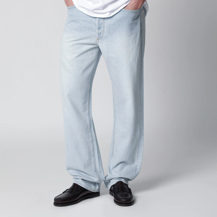 AGOLDE - 90s straight-leg mid-rise jeans in light blue denim Brand Apparel &amp; Accessories > Clothing > Pants 29