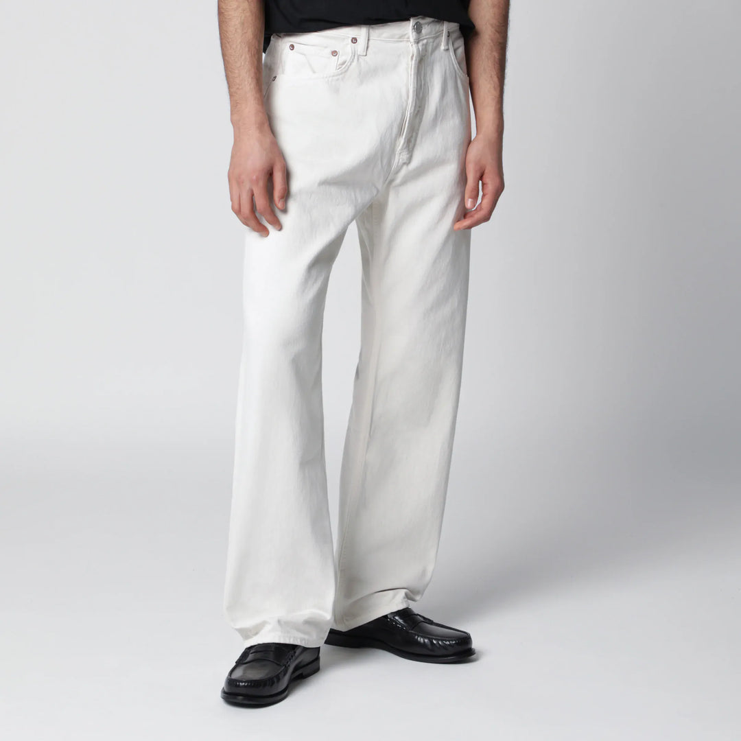 AGOLDE - White trousers in regenerated denim Brand Apparel & Accessories > Clothing > Pants 30