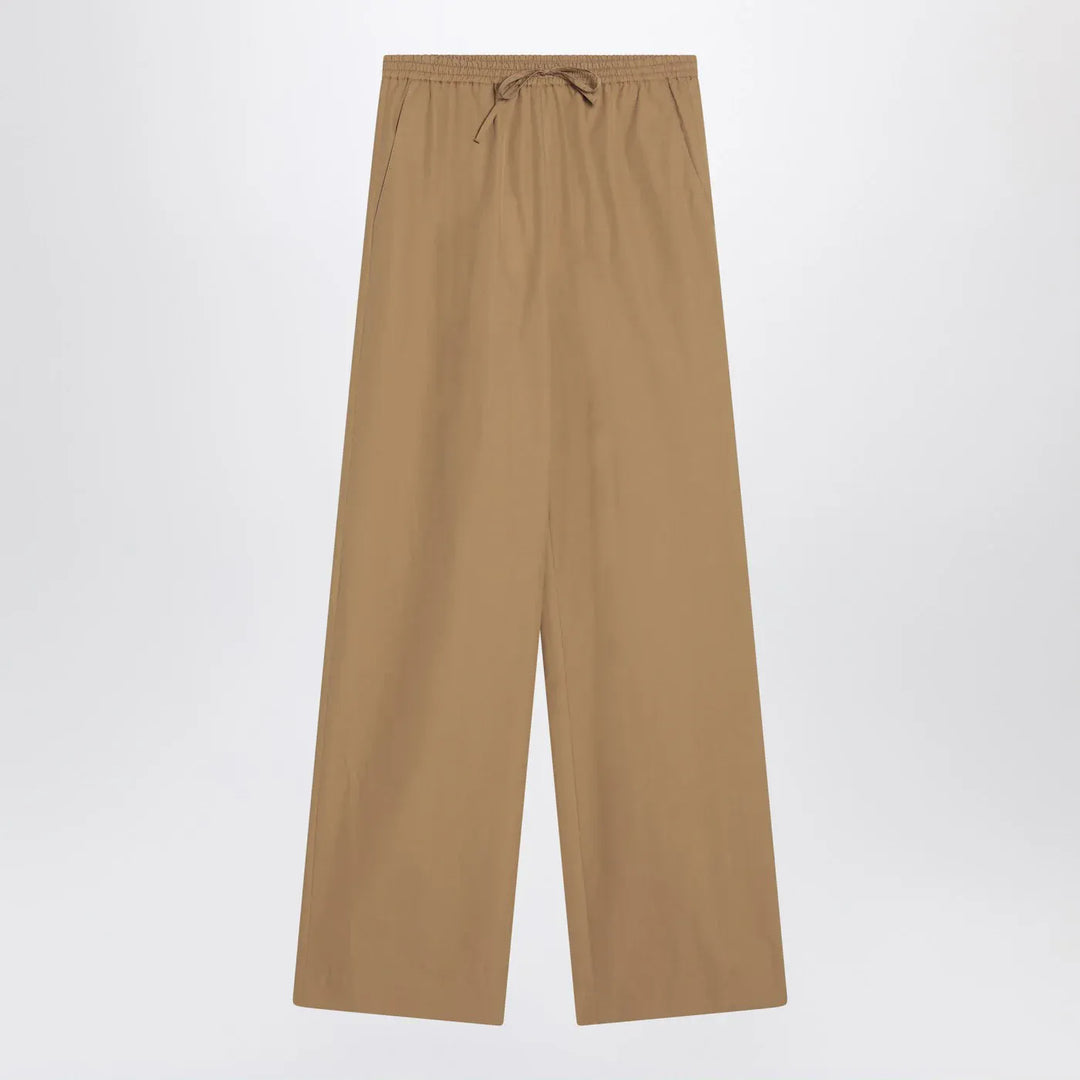 LouLou De Saison - Sand-coloured trousers in cotton Brand Apparel & Accessories > Clothing > Pants 36  FR