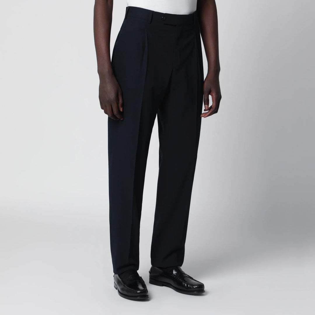 PT Torino - Blue cotton trousers Brand Apparel & Accessories > Clothing > Pants 46 IT