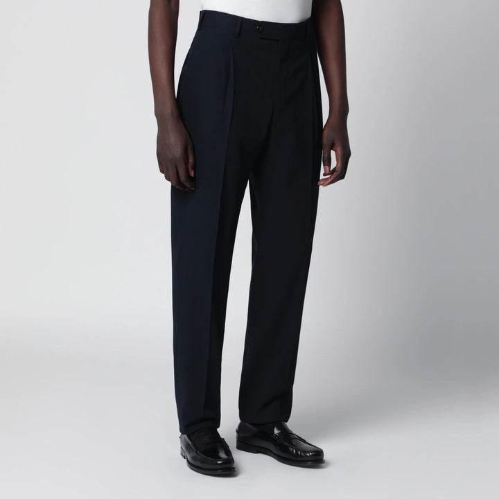 PT Torino - Blue cotton trousers Brand Apparel &amp; Accessories > Clothing > Pants 46 IT