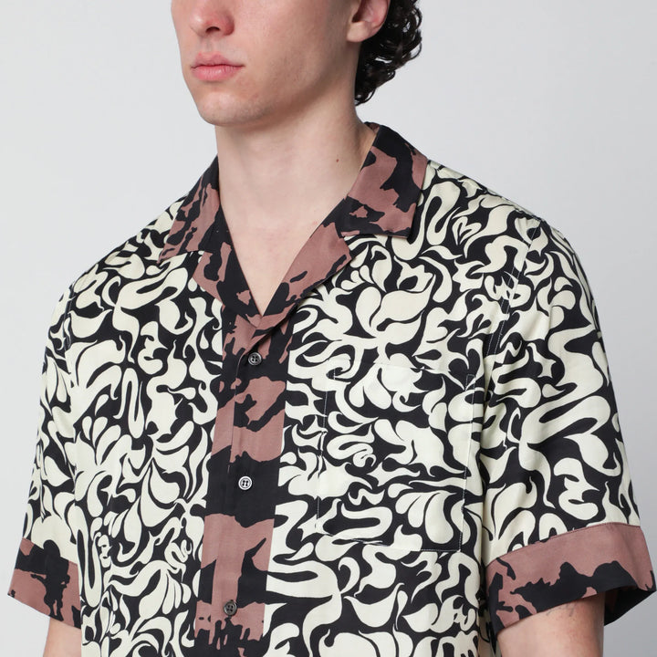 Dries Van Noten - Shirt with Graphic Squiggle print Brand Apparel &amp; Accessories > Clothing > Shirts &amp; Tops